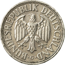 Coin, GERMANY - FEDERAL REPUBLIC, Mark, 1950, Karlsruhe, VF(30-35)