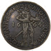 FRANCE, Daldre, 1664, EF(40-45), Silver, Boudeau #1285, 28.20