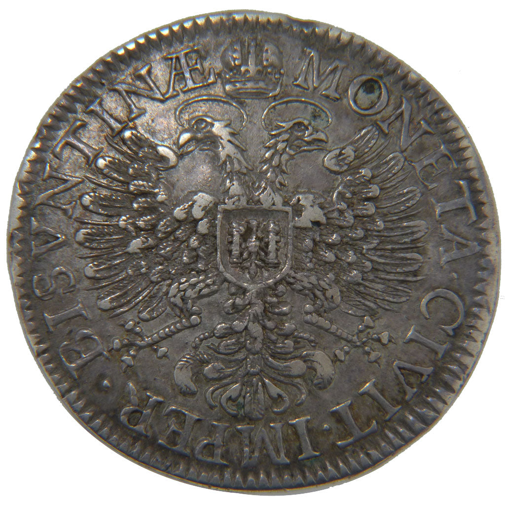 FRANCE, Daldre, 1664, EF(40-45), Silver, Boudeau #1285, 28.20