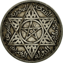 Coin, Morocco, Mohammed V, 100 Francs, 1953, Paris, VF(30-35), Silver, KM:52