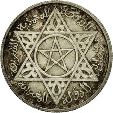 Coin, Morocco, Mohammed V, 100 Francs, 1953, Paris, VF(20-25), Silver, KM:52