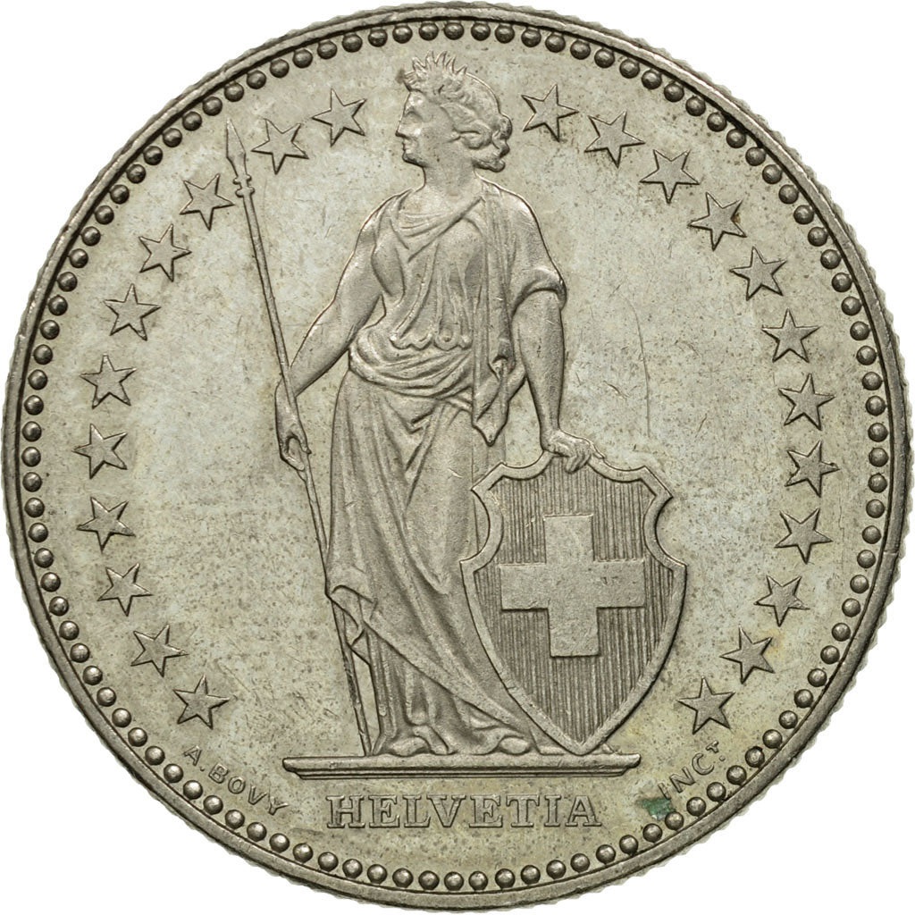 Monnaie, Suisse, 2 Francs, 1983, Bern, TTB, Copper-nickel, KM:21a.3