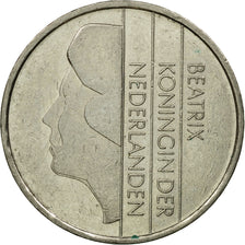 Coin, Netherlands, Beatrix, Gulden, 1987, VF(30-35), Nickel, KM:205