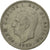 Moneta, Hiszpania, Juan Carlos I, 5 Pesetas, 1980, VF(30-35), Miedź-Nikiel