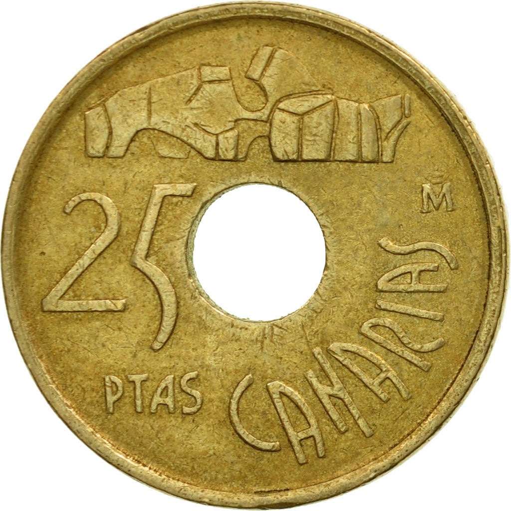 Coin, Spain, Juan Carlos I, 25 Pesetas, 1994, Madrid, VF(30-35)