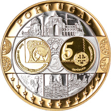 Portugal, Medal, L'Europe, Politics, Society, War, MS(65-70), Silver