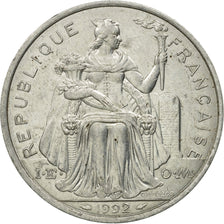 Moneta, Polinesia francese, 5 Francs, 1992, Paris, BB+, Alluminio, KM:12