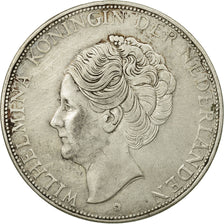Moneta, Paesi Bassi, Wilhelmina I, 2-1/2 Gulden, 1933, BB, Argento, KM:165