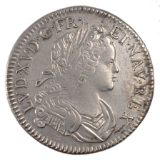 FRANCE, Écu de France-Navarre, ECU, 1718, Amiens, KM #435.23, EF(40-45), Silver,