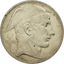 Moneta, Belgio, 50 Francs, 50 Frank, 1948, BB, Argento, KM:136.1