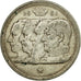 Moneta, Belgia, 100 Francs, 100 Frank, 1951, VF(20-25), Srebro, KM:139.1
