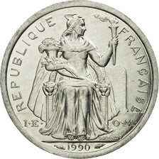 Monnaie, Nouvelle-Calédonie, Franc, 1990, Paris, SUP, Aluminium, KM:10
