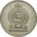 Coin, Sri Lanka, 2 Rupees, 1984, AU(50-53), Copper-nickel, KM:147