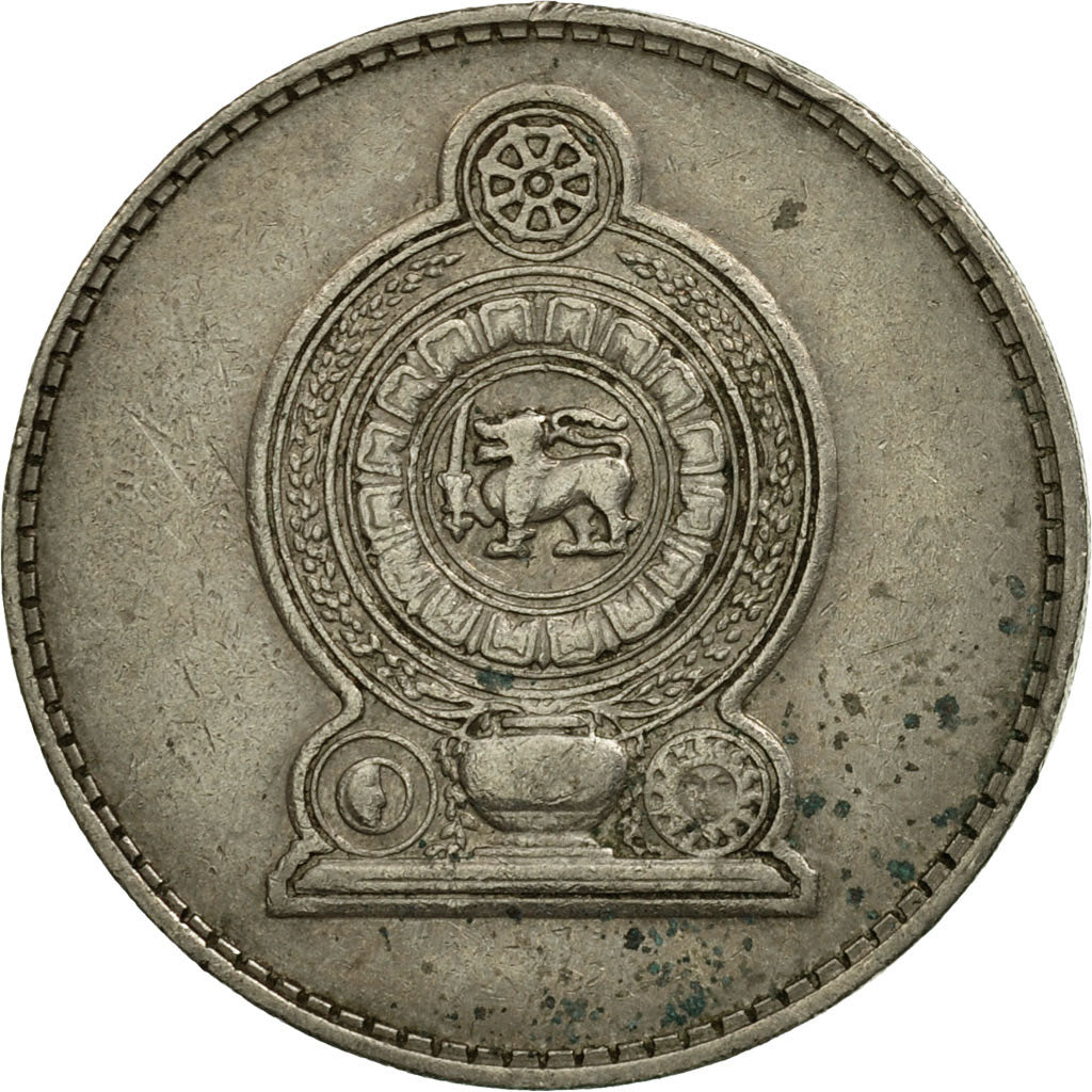 Coin, Sri Lanka, Rupee, 1978, VF(30-35), Copper-nickel, KM:136.1
