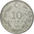 Moneta, Turcja, 10 Lira, 1985, EF(40-45), Aluminium, KM:964