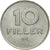Moneta, Węgry, 10 Filler, 1977, Budapest, AU(50-53), Aluminium, KM:572