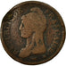 Monnaie, France, Dupré, Decime, AN 8, Strasbourg, B+, Bronze, KM:644.4, Le
