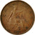Munten, Groot Bretagne, George V, Farthing, 1927, ZF, Bronze, KM:825