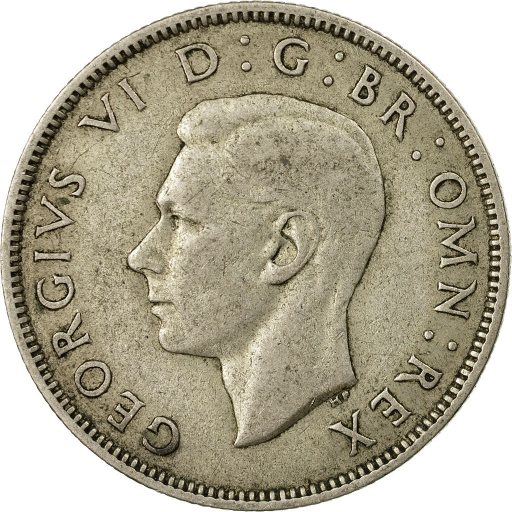 Coin, Great Britain, George VI, Florin, Two Shillings, 1941, EF(40-45), Silver