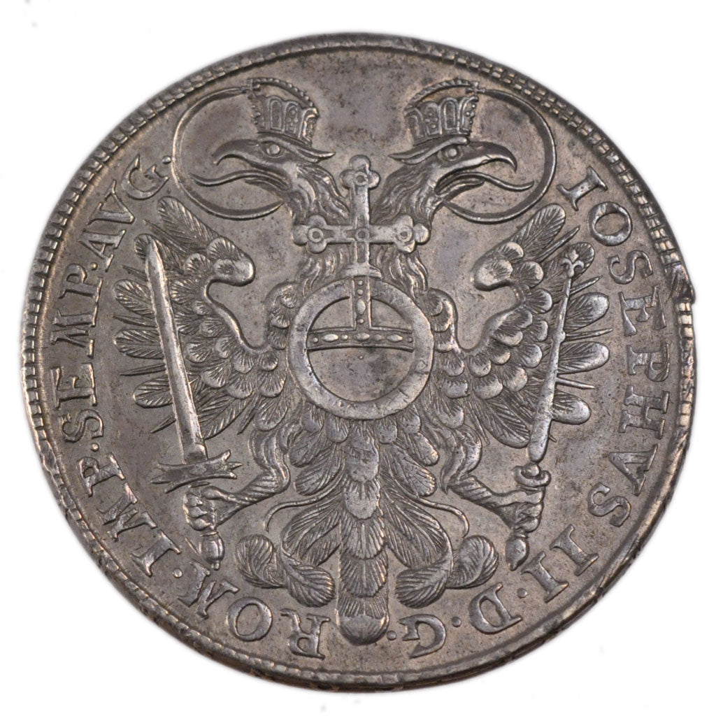 GERMAN STATES, Thaler, 1768, KM #350, AU(50-53), Silver, 28.00