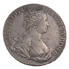 Belgium, Ducaton, 1749, KM #8, AU(50-53), Silver, 33.20