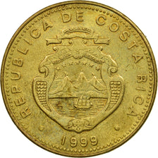 Monnaie, Costa Rica, 100 Colones, 1999, TB+, Laiton, KM:230a.1