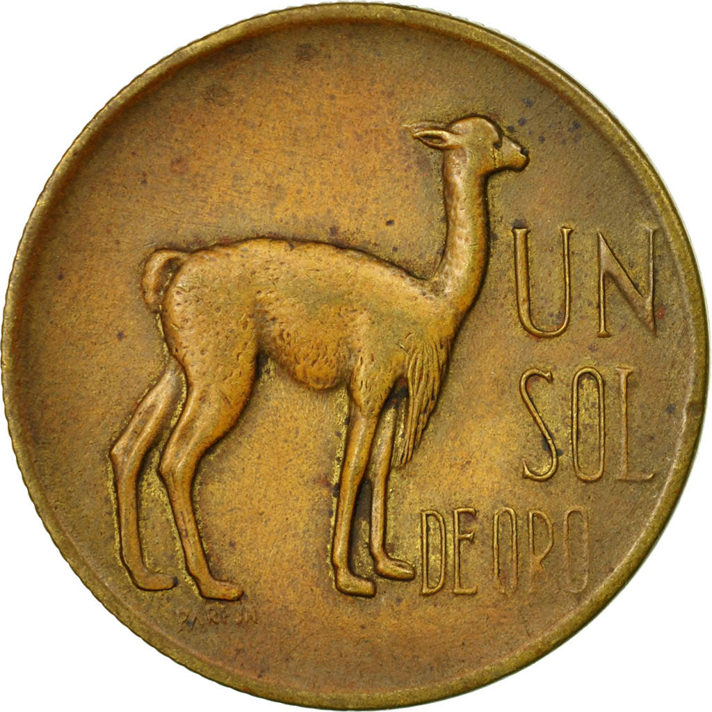Moneta, Perù, Sol, 1971, Lima, BB, Ottone, KM:248