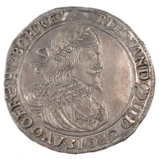 HUNGARY, Thaler, 1650, Kremnitz, KM #107, MS(60-62), Silver, 28.50
