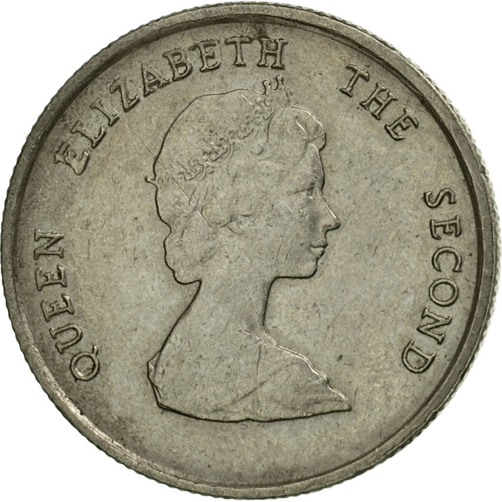 Moneta, Państwa Wschodnich Karaibów, Elizabeth II, 10 Cents, 1986, EF(40-45)