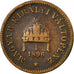 Moneda, Hungría, Franz Joseph I, 2 Filler, 1896, Kormoczbanya, MBC, Bronce