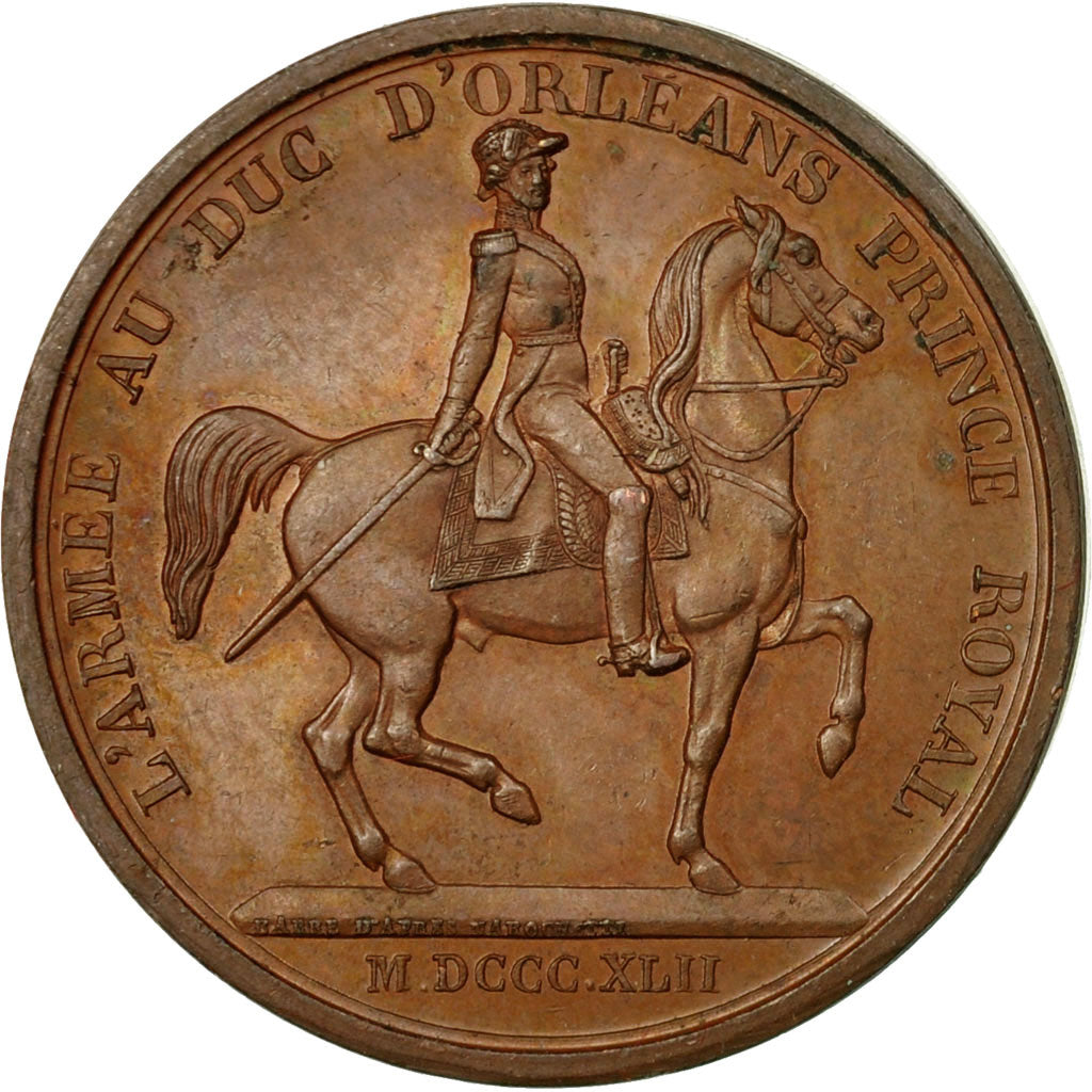 France, Medal, Louis Philippe I, Politics, Society, War, Barre, EF(40-45)