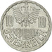Moneta, Austria, 10 Groschen, 1979, Vienna, BB+, Alluminio, KM:2878