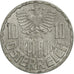 Monnaie, Autriche, 10 Groschen, 1965, Vienna, TB+, Aluminium, KM:2878