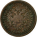 Coin, Austria, Franz Joseph I, Kreuzer, 1851, EF(40-45), Copper, KM:2185