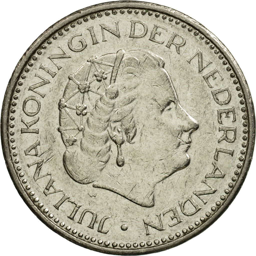 Münze, Niederlande, Juliana, Gulden, 1980, S+, Nickel, KM:184a