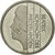 Munten, Nederland, Beatrix, 25 Cents, 1990, ZF, Nickel, KM:204