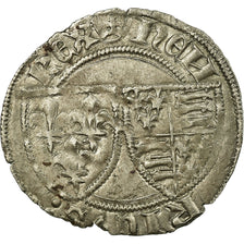 Coin, France, Petit Blanc aux Ecus, Paris, AU(50-53), Silver, Duplessy:446