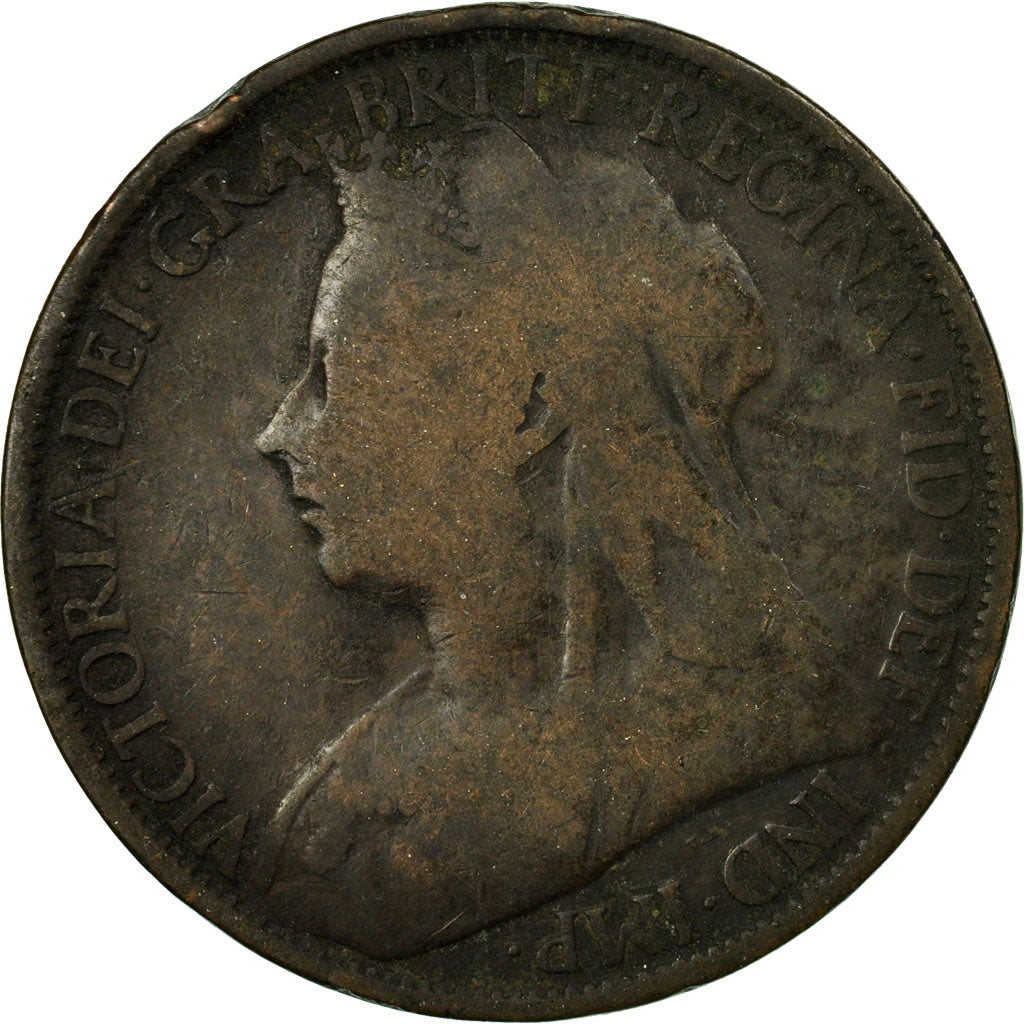 Coin, Great Britain, Victoria, Penny, 1895, VF(20-25), Bronze, KM:790