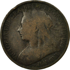 Coin, Great Britain, Victoria, Penny, 1895, VF(20-25), Bronze, KM:790