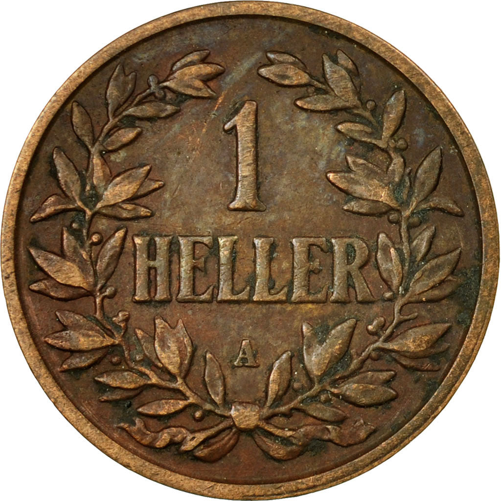Münze, GERMAN EAST AFRICA, Wihelm II, Heller, 1913, SS+, Bronze, KM:7