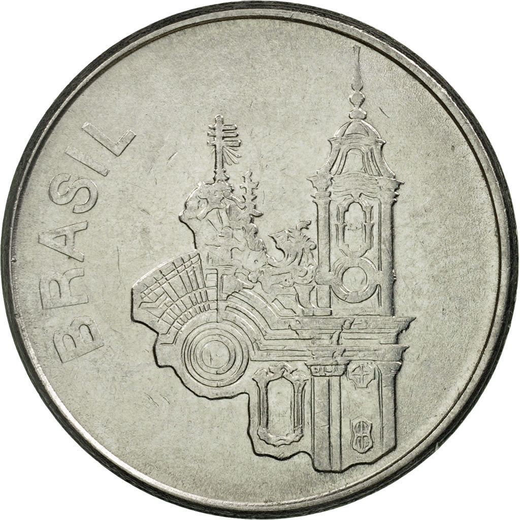 Monnaie, Brésil, 20 Cruzeiros, 1984, TTB+, Stainless Steel, KM:593.1