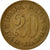 Moneta, Jugosławia, 20 Para, 1974, VF(30-35), Mosiądz, KM:45