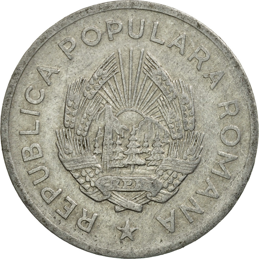 Coin, Romania, 5 Lei, 1949, EF(40-45), Aluminum, KM:77
