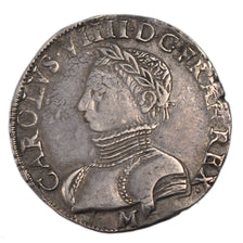Francia, Teston, 1565, Toulouse, BB+, Argento, Duplessy:1063