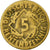 Moneta, GERMANIA, REPUBBLICA DI WEIMAR, 5 Rentenpfennig, 1924, Stuttgart, MB+