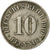 Moneda, ALEMANIA - IMPERIO, Wilhelm II, 10 Pfennig, 1910, Munich, BC+, Cobre -