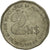 Moneda, Uruguay, 2 Nuevos Pesos, 1981, Santiago, BC+, Cobre - níquel - cinc