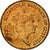 Moneda, Guernsey, Elizabeth II, Penny, 1989, Heaton, BC+, Bronce, KM:40
