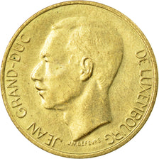 Coin, Luxembourg, Jean, 5 Francs, 1985, EF(40-45), Aluminum-Bronze, KM:60.1