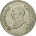 Coin, Jordan, Hussein, 10 Piastres, 1992, EF(40-45), Nickel plated steel, KM:55